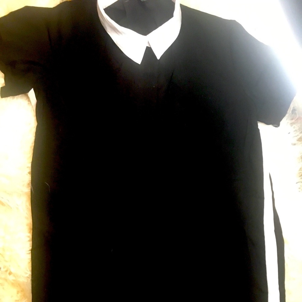 Button up collared dress